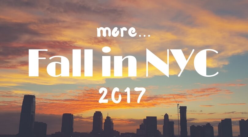 Fall in NYC 2017